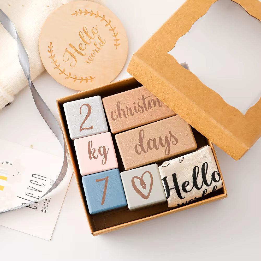 MontessoriNest Wooden Milestone Blocks