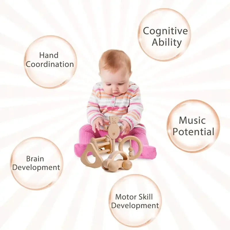 MontessoriNest Wooden Baby Toy
