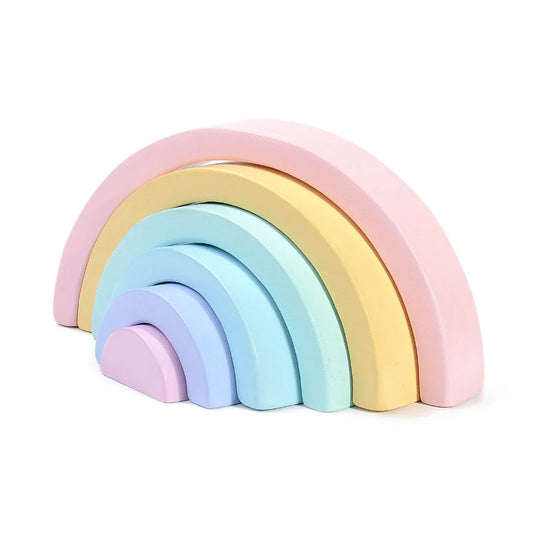 MontessoriNest Rainbow Building Blocks