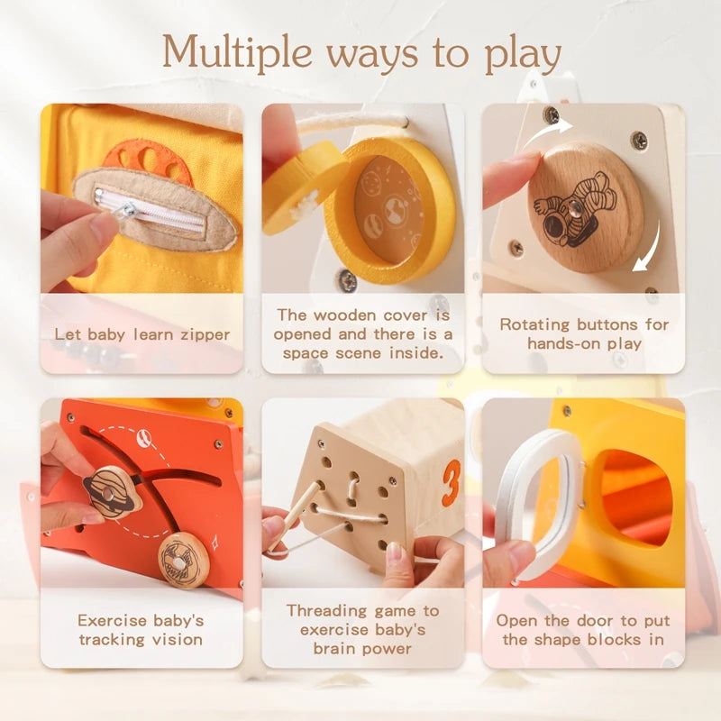 MontessoriNest Educational Shape Matching Toy