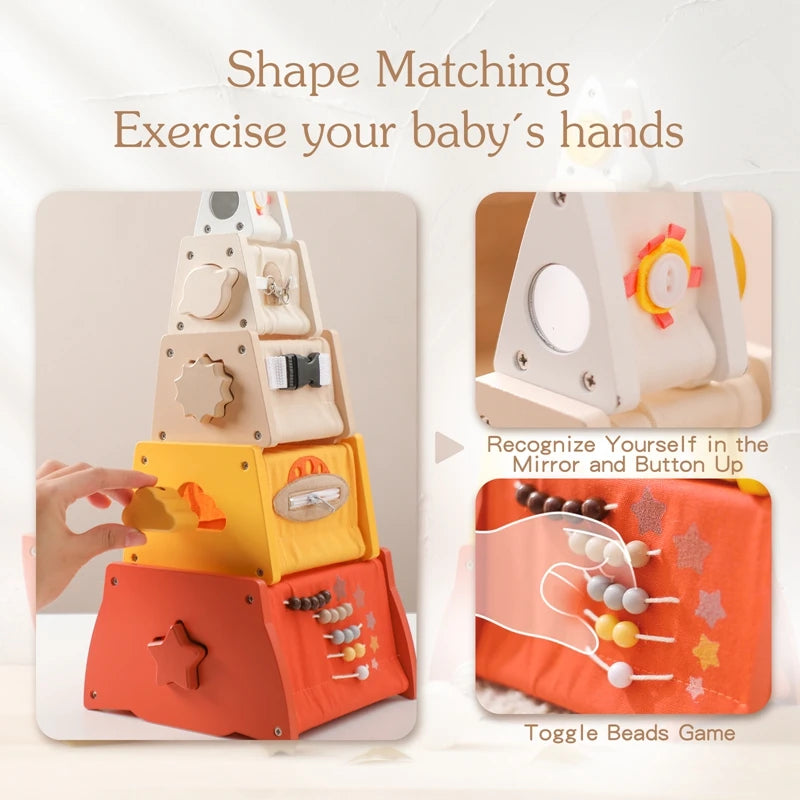 MontessoriNest Educational Shape Matching Toy