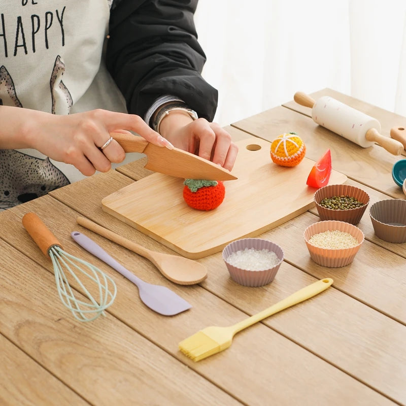 MontessoriNest Wooden Kitchenware Toys