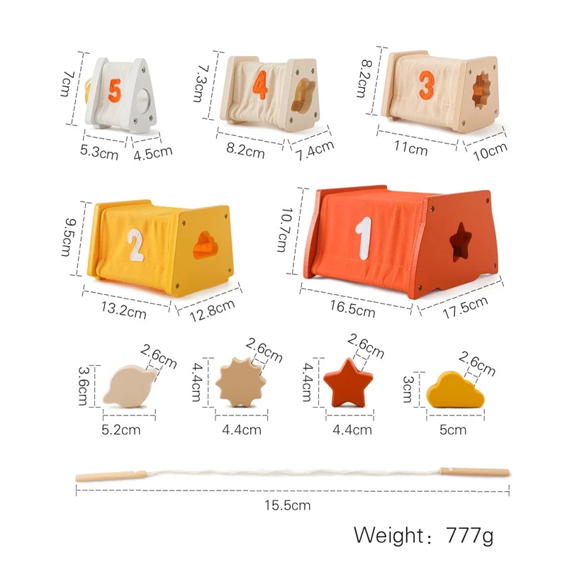 MontessoriNest Educational Shape Matching Toy