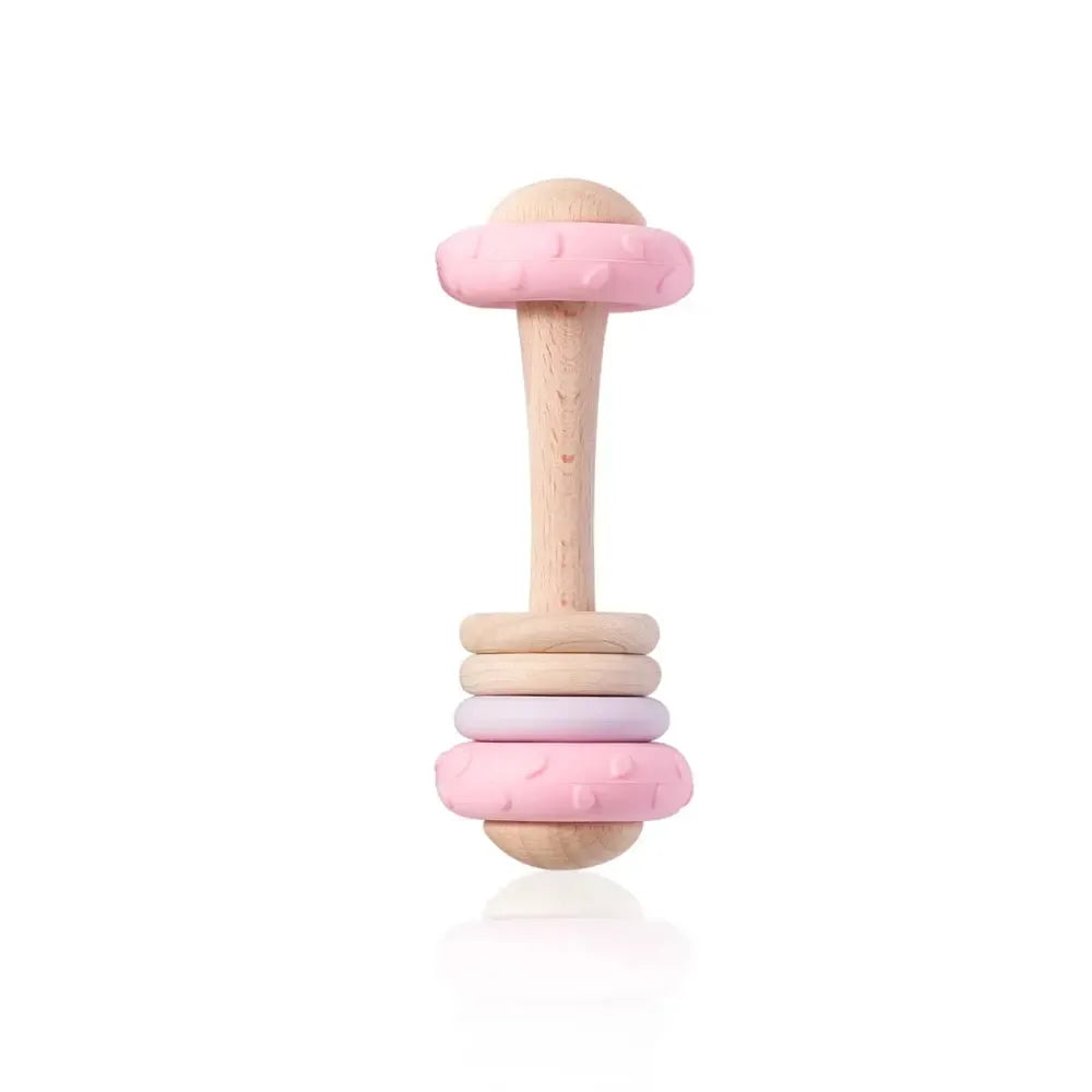 MontessoriNest Baby Wooden Teether BPA Free