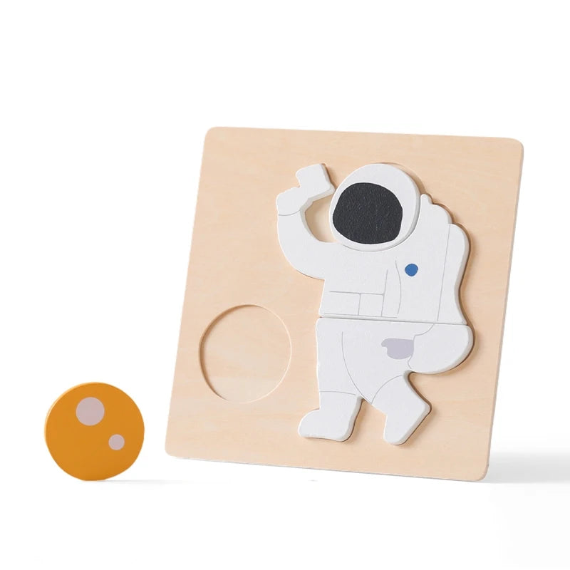 MontessoriNest Wooden Puzzles Animal Shape