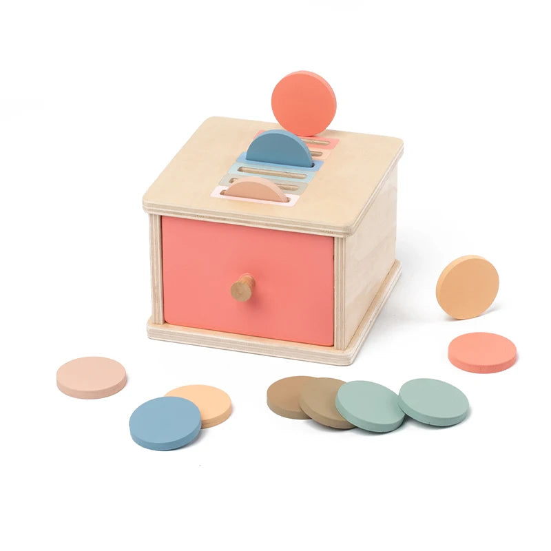 MontessoriNest Wooden Sorting Drawer Box