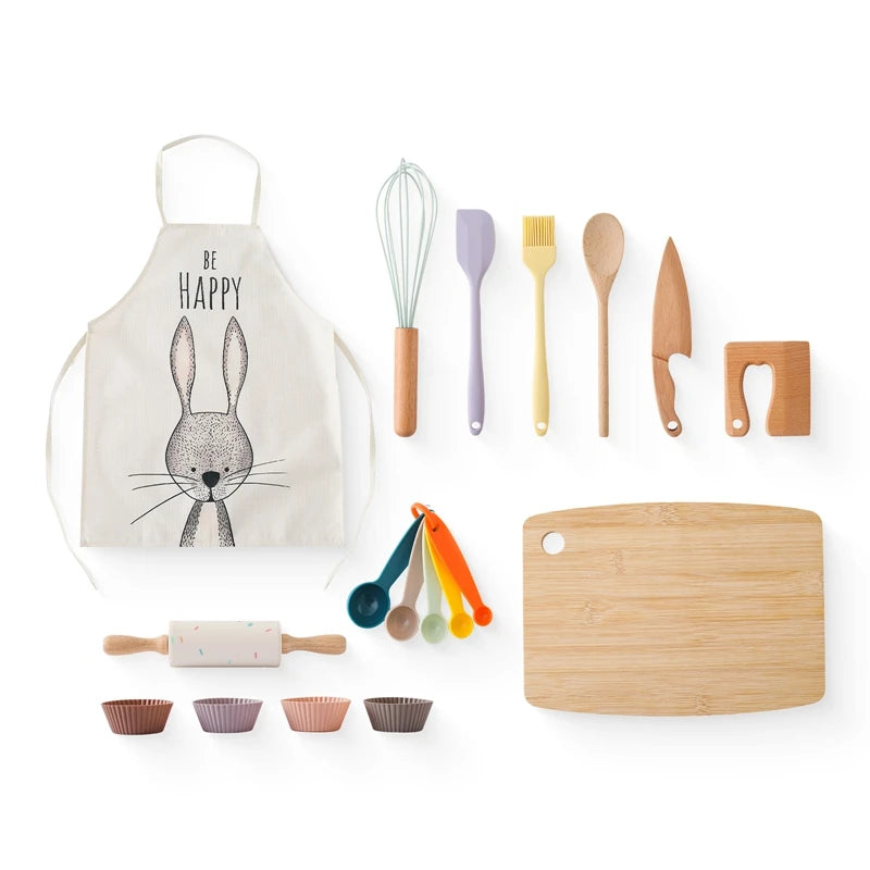 MontessoriNest Wooden Kitchenware Toys