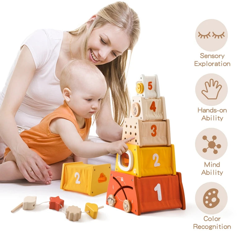 MontessoriNest Educational Shape Matching Toy