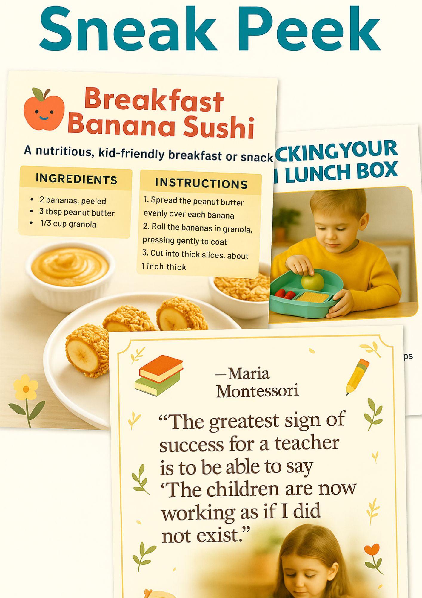 Montessori Nest – September Edition: Back-To-School