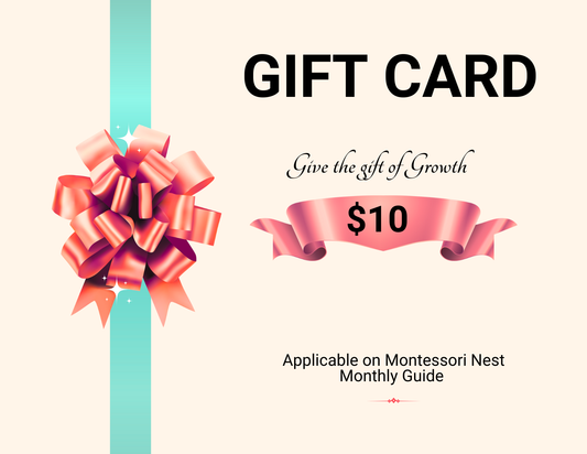 Montessori Nest Gift Card