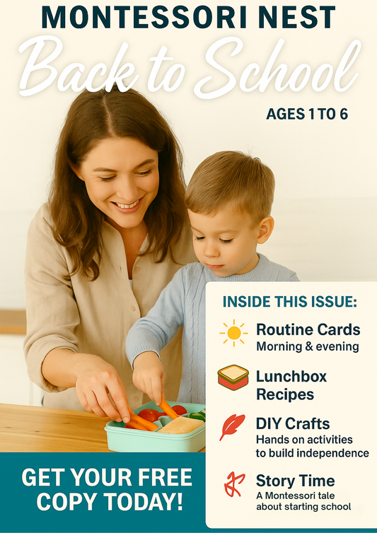 Montessori Nest – September Edition: Back-To-School