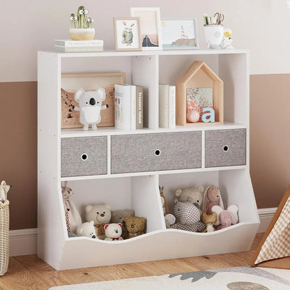 MontessoriNest Children's Bookcase Storage Shelf