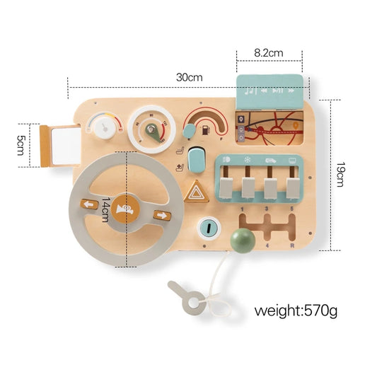 MontessoriNest Wooden Car Toy