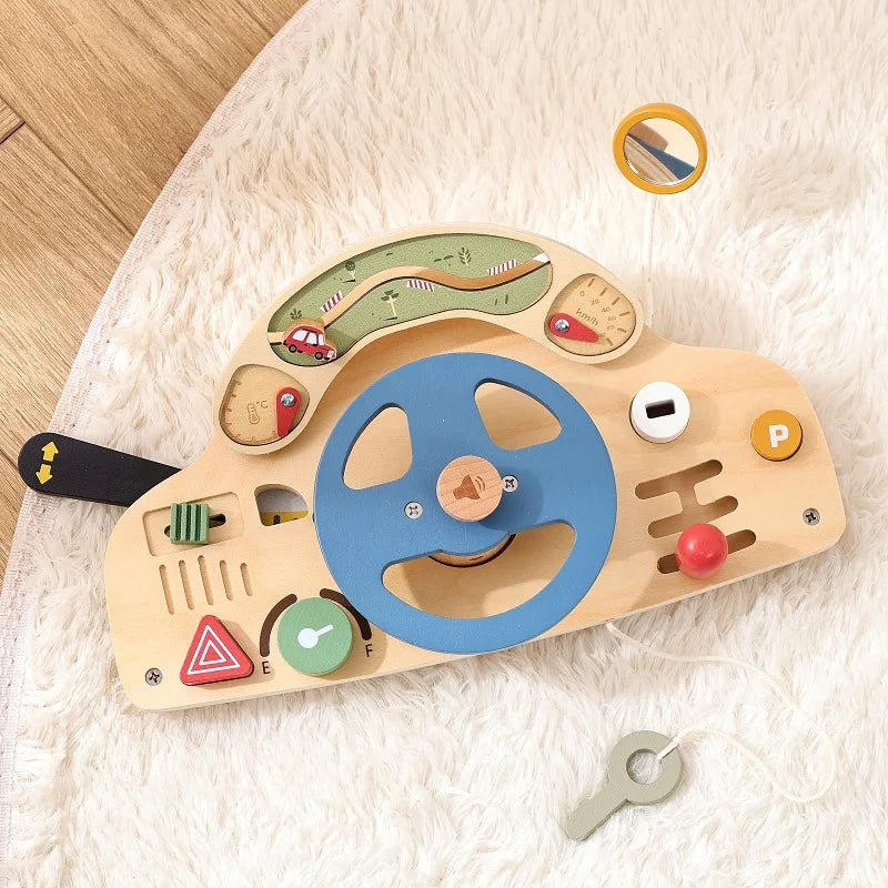 MontessoriNest Steering Wooden Car Blocks