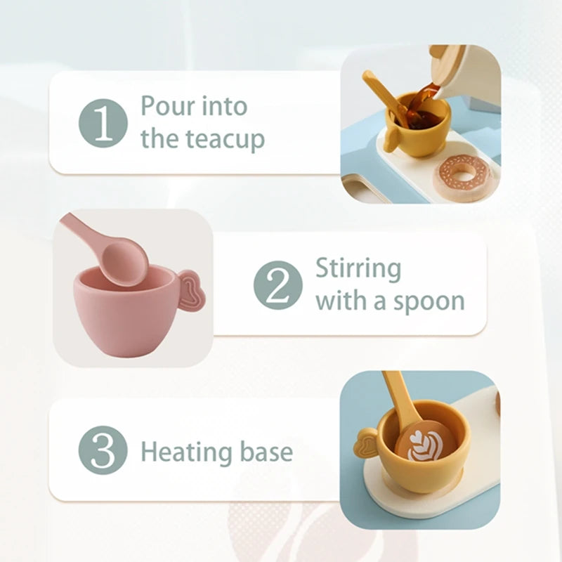 MontessoriNest Coffee Teapot Toy Set