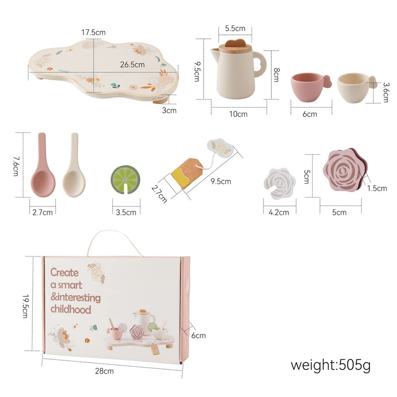 MontessoriNest Coffee Teapot Toy Set