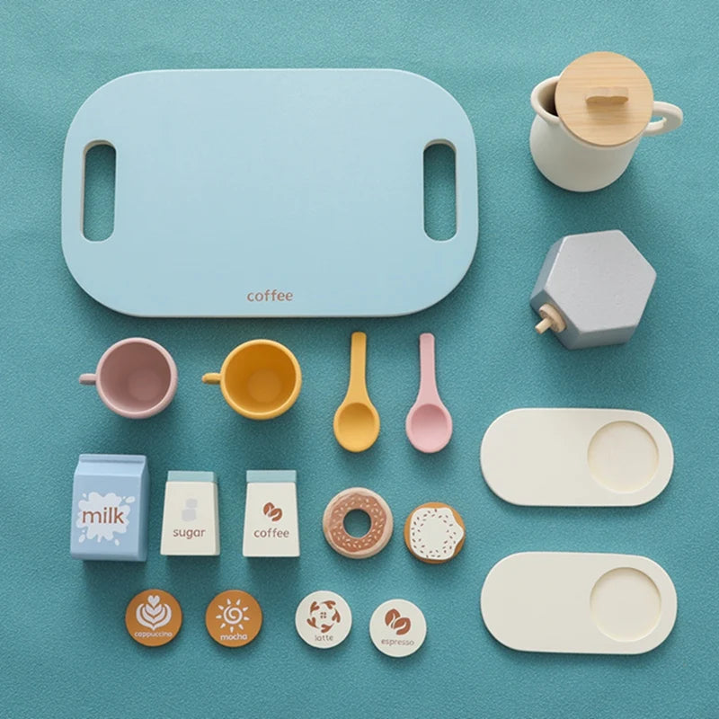 MontessoriNest Coffee Teapot Toy Set