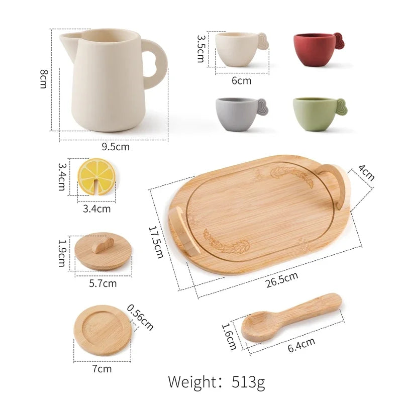 MontessoriNest Coffee Teapot Toy Set
