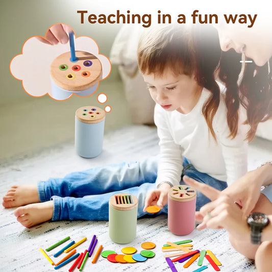MontessoriNest Wooden Stick Color