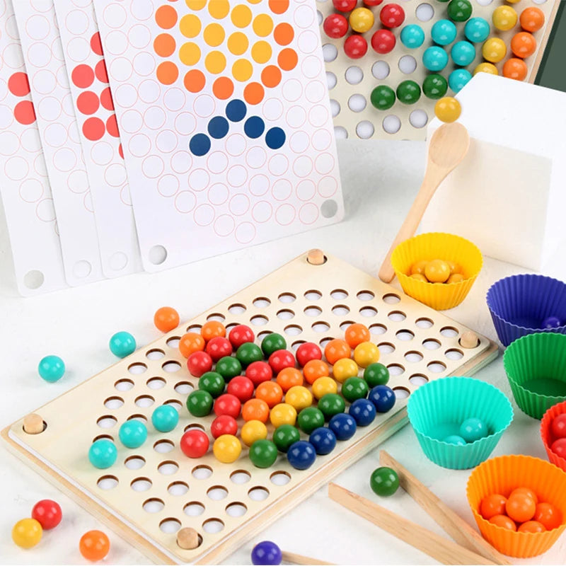 MontessoriNest Color Sorting Puzzle Board