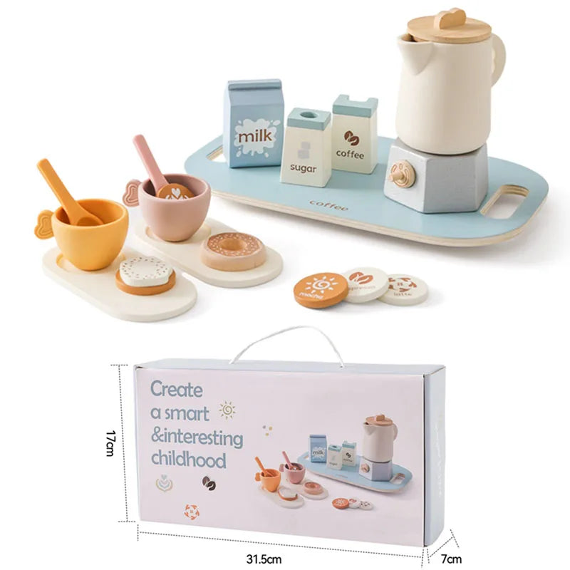 MontessoriNest Coffee Teapot Toy Set