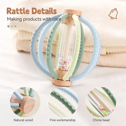 MontessoriNest Baby Silicone Teether