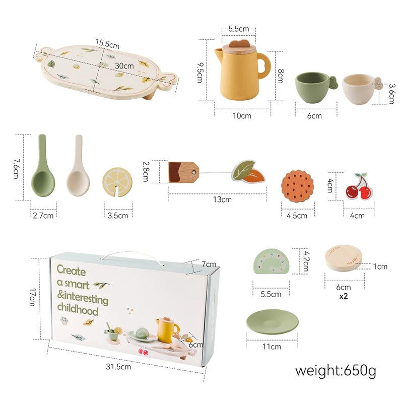 MontessoriNest Coffee Teapot Toy Set