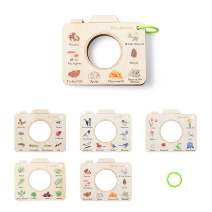 MontessoriNest Baby Wooden 3D First Book