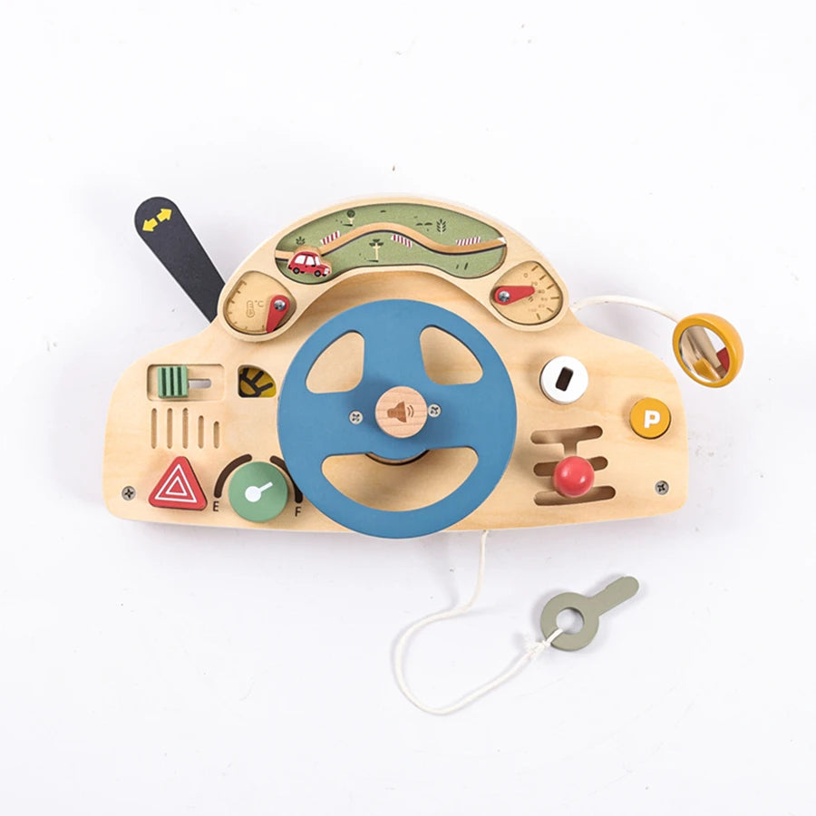 MontessoriNest Steering Wooden Car Blocks