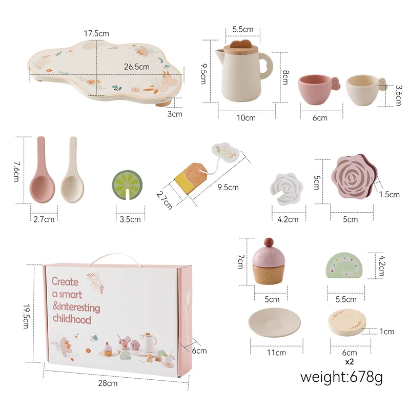 MontessoriNest Coffee Teapot Toy Set