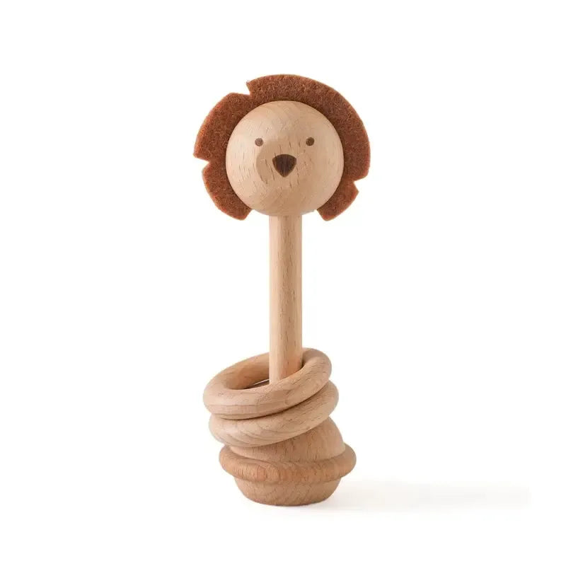 MontessoriNest Wooden Baby Rattles