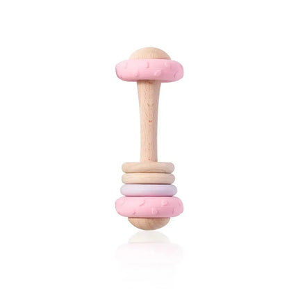 MontessoriNest Baby Wooden Teether BPA Free