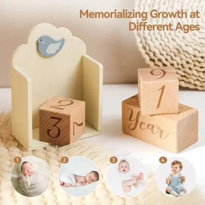 MontessoriNest Wooden Milestone Blocks