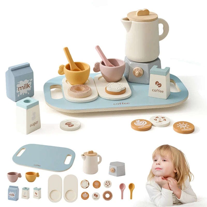 MontessoriNest Coffee Teapot Toy Set