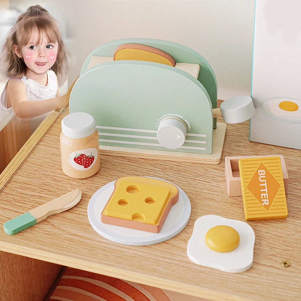 MontessoriNest Wooden Toaster